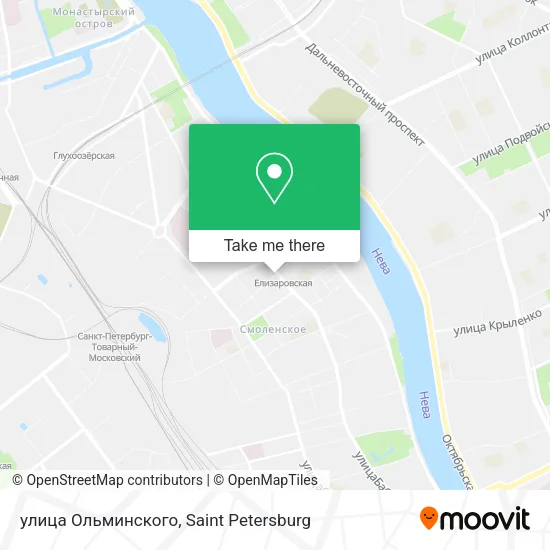 улица Ольминского map