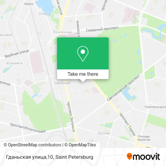 Гданьская улица,10 map