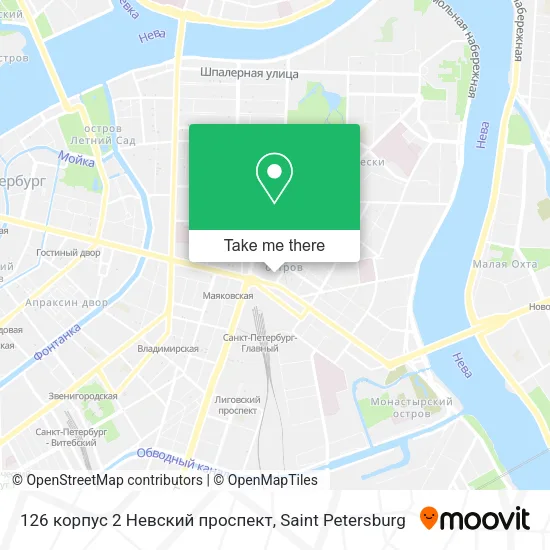 126 корпус 2 Невский проспект map