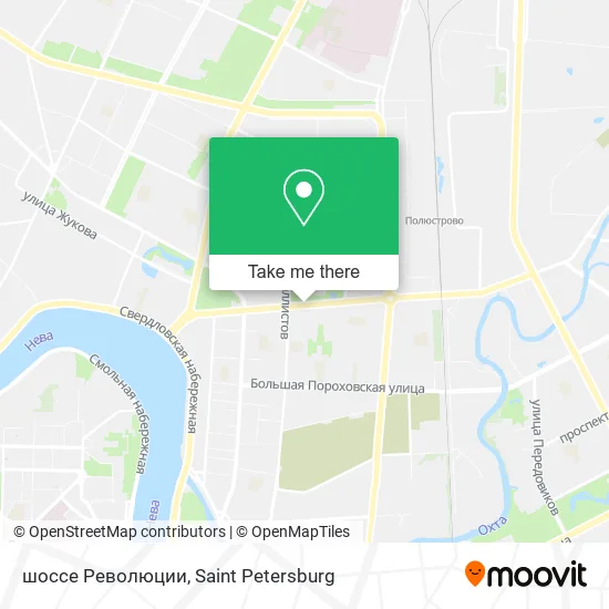 шоссе Революции map