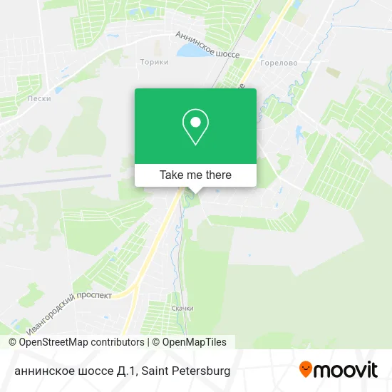 аннинское шоссе Д.1 map