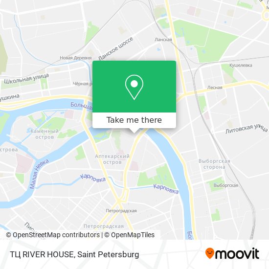 ТЦ RIVER HOUSE map