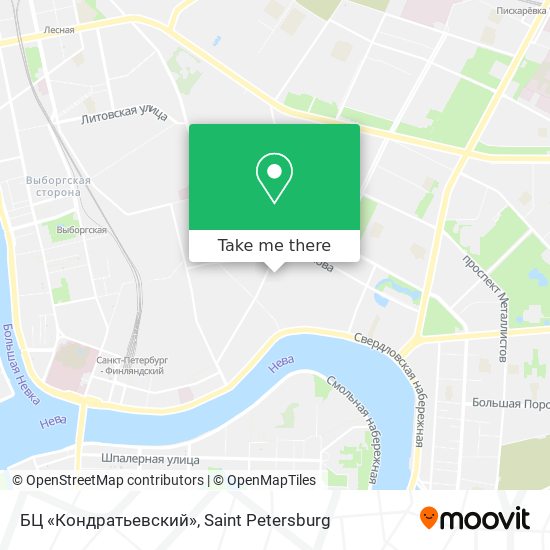 БЦ «Кондратьевский» map