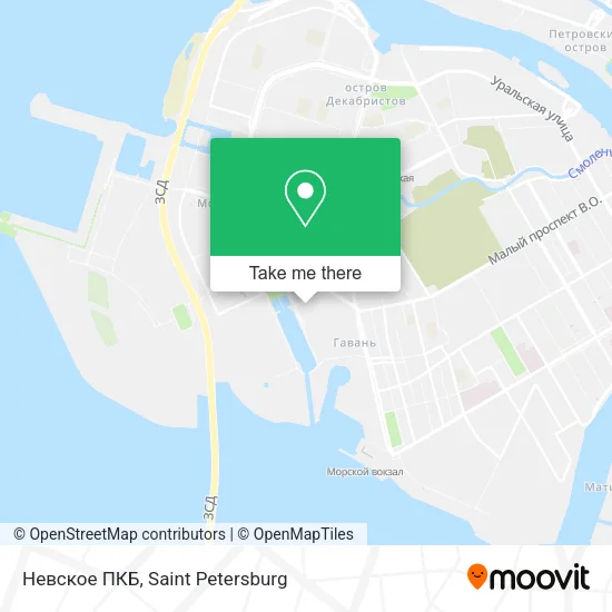 Невское ПКБ map