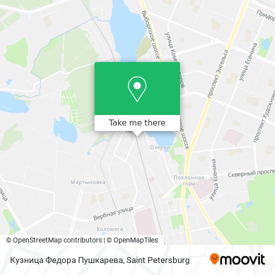 Кузница Федора Пушкарева map
