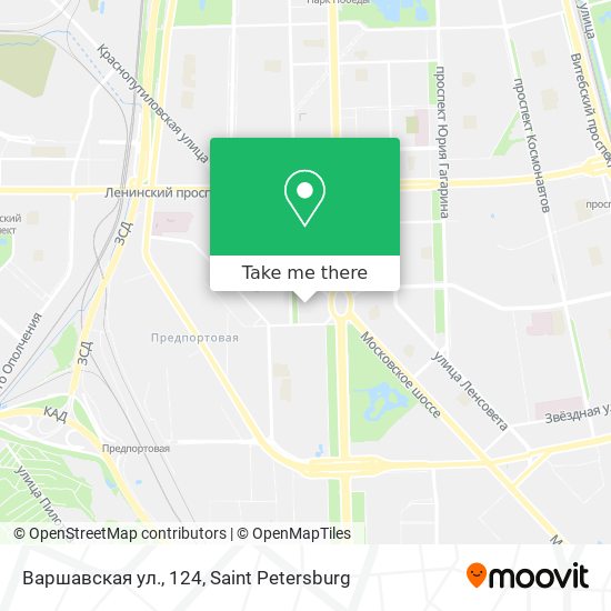 Варшавская ул., 124 map