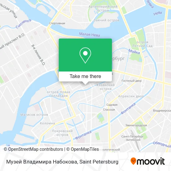 Музей Владимира Набокова map