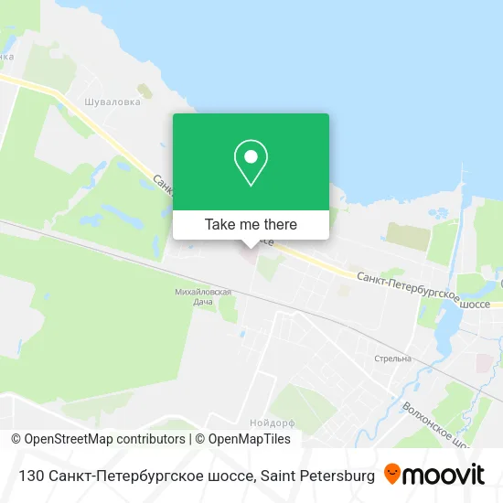 130 Санкт-Петербургское шоссе map