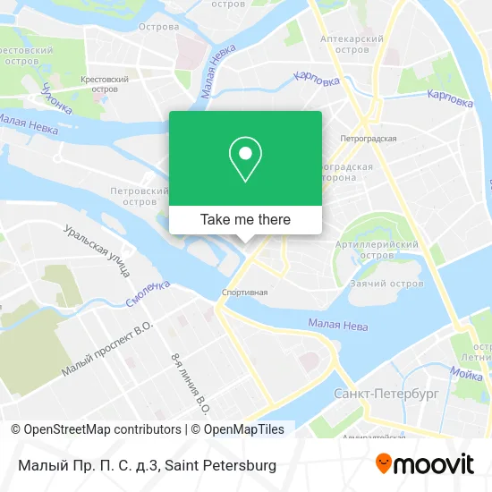 Малый Пр. П. С. д.3 map