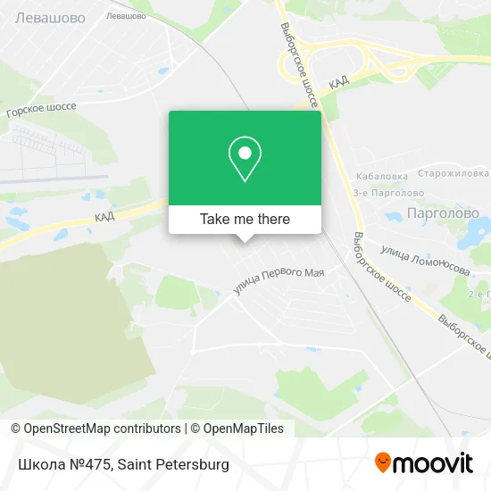 Школа №475 map