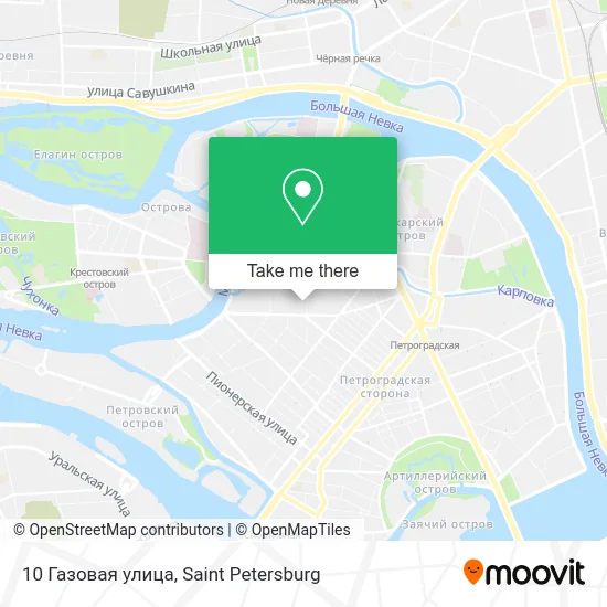 10 Газовая улица map