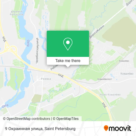 9 Окраинная улица map