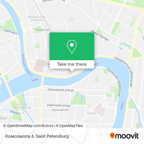 Комсомола 4 map