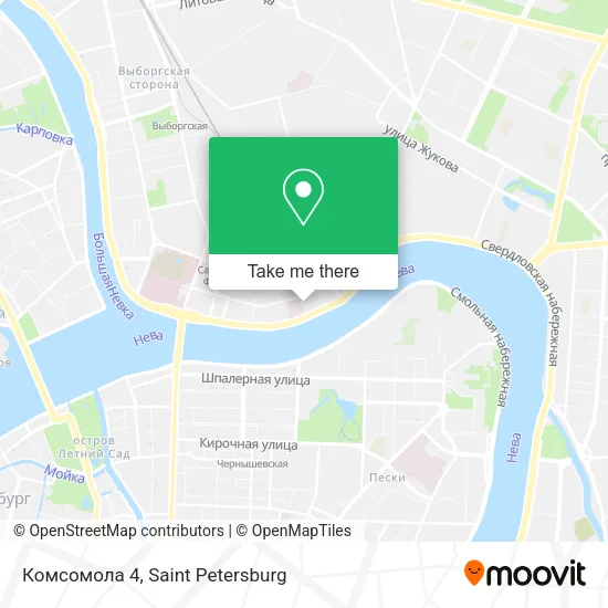 Комсомола 4 map