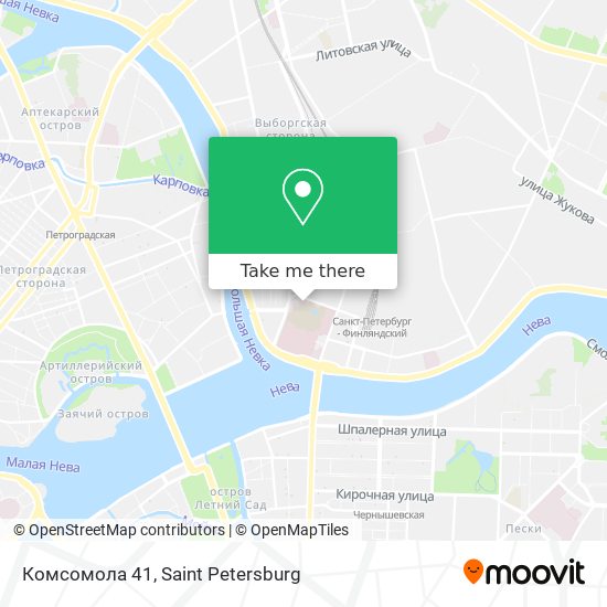 Комсомола 41 map