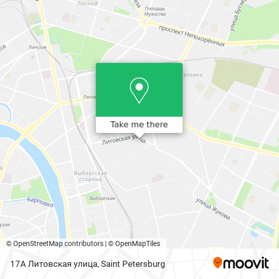 17А Литовская улица map
