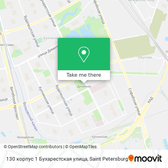 130 корпус 1 Бухарестская улица map