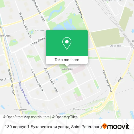 130 корпус 1 Бухарестская улица map