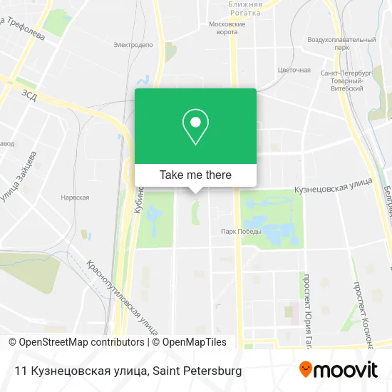 11 Кузнецовская улица map