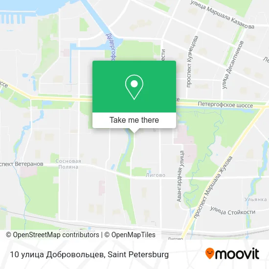 10 улица Добровольцев map