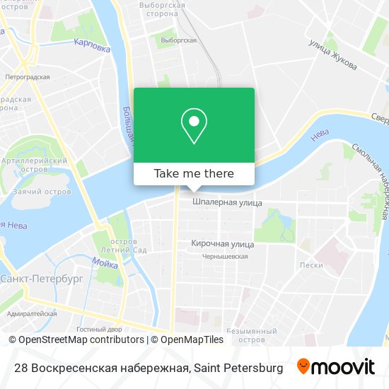28 Воскресенская набережная map