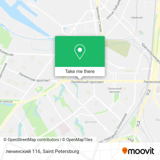 ленинский 116 map