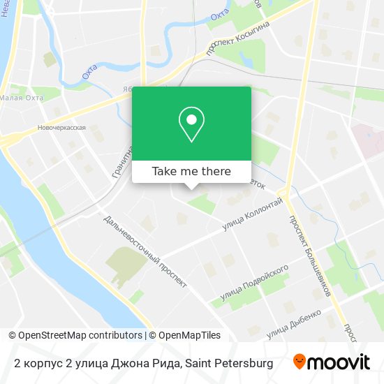 2 корпус 2 улица Джона Рида map