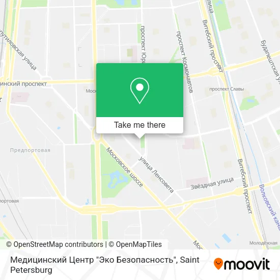 Медицинский Центр "Эко Безопасность" map