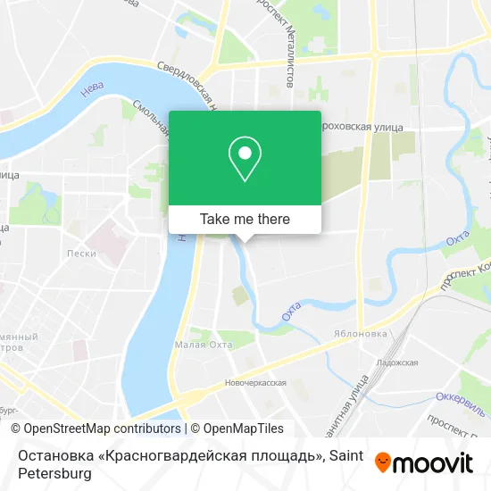 Остановка «Красногвардейская площадь» map