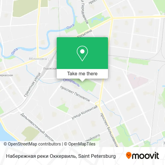 Набережная реки Оккервиль map