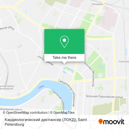 Кардиологический диспансер (ЛОКД) map