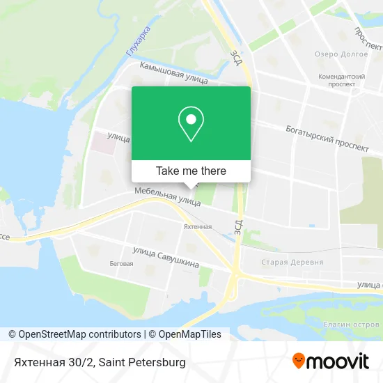 Яхтенная 30/2 map