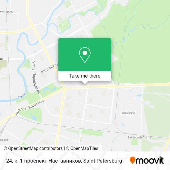 24, к. 1 проспект Наставников map