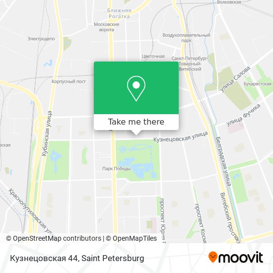 Кузнецовская 44 map
