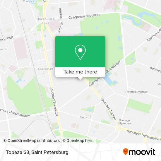 Тореза 68 map