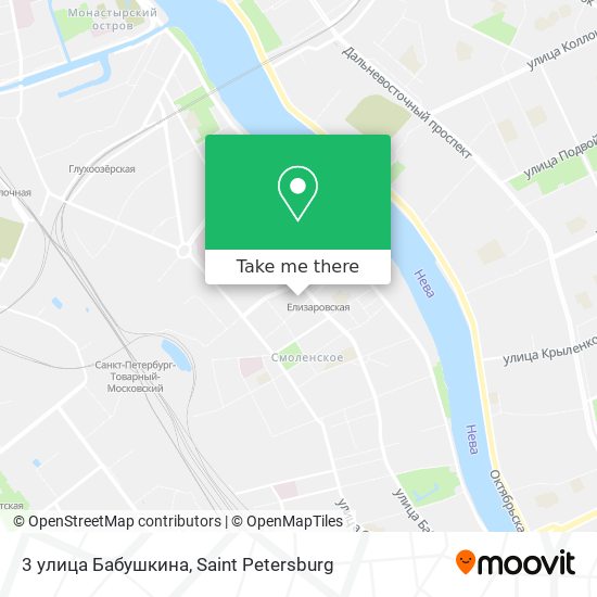 3 улица Бабушкина map