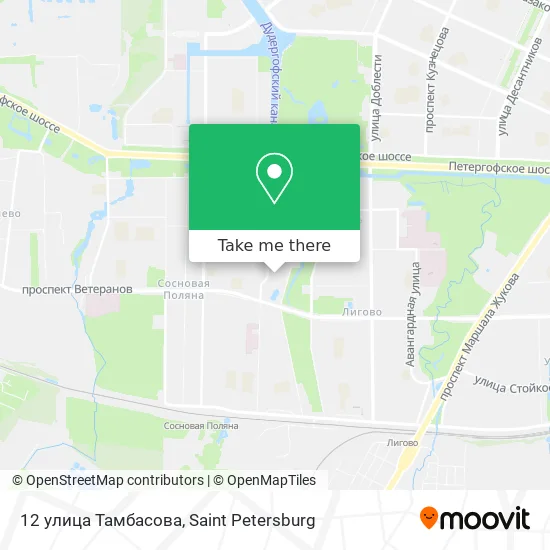 12 улица Тамбасова map