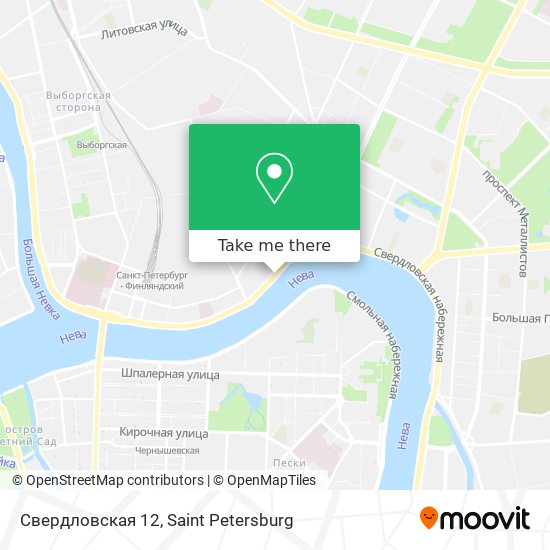 Свердловская 12 map