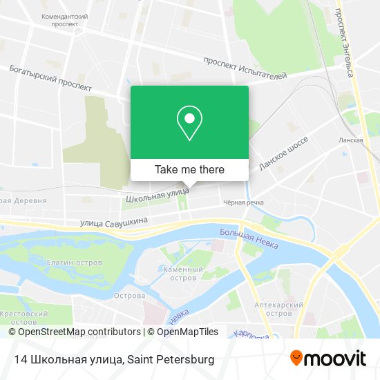 14 Школьная улица map