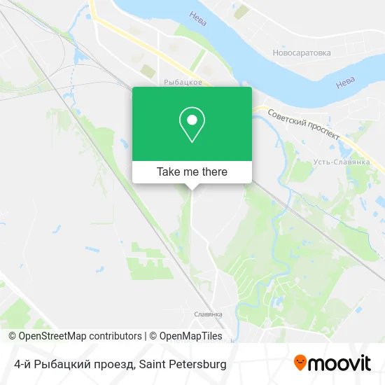 4-й Рыбацкий проезд map