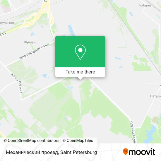 Механический проезд map