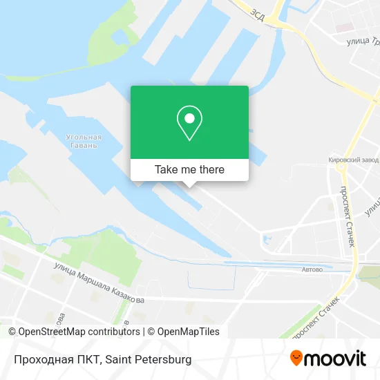 Проходная ПКТ map