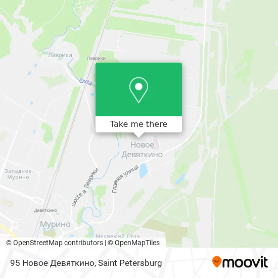 95 Новое Девяткино map