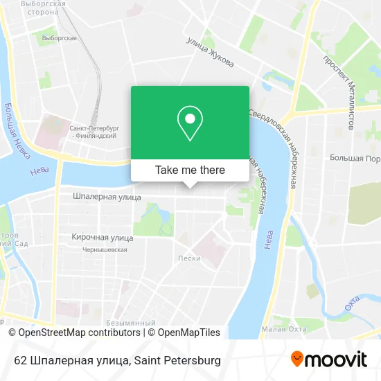 62 Шпалерная улица map