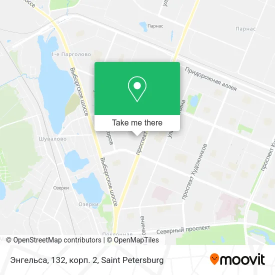 Энгельса, 132, корп. 2 map