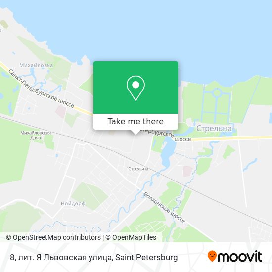 8, лит. Я Львовская улица map