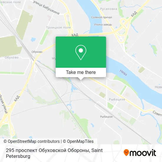 295 проспект Обуховской Обороны map
