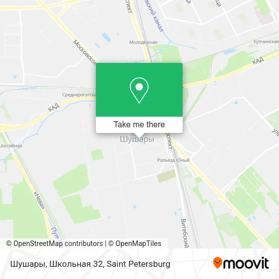 Шушары, Школьная 32 map