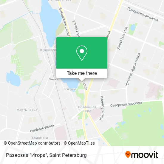 Развозка "Игора" map