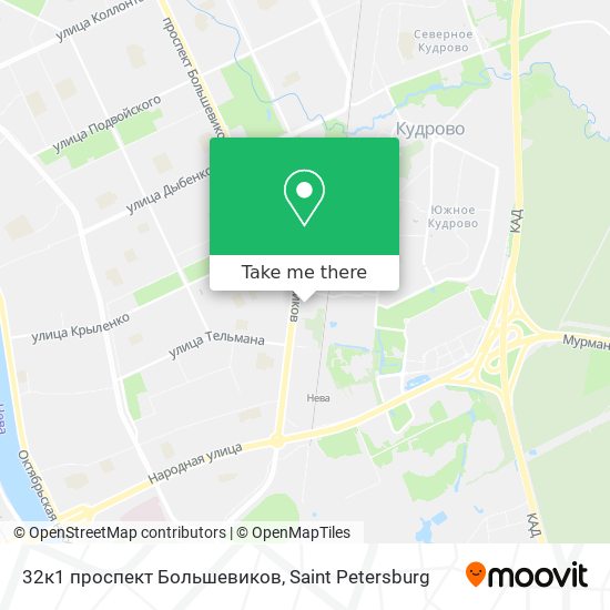 32к1 проспект Большевиков map